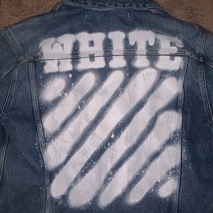 Off white jean jacket